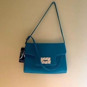 New Rampage light blue bag with gold
